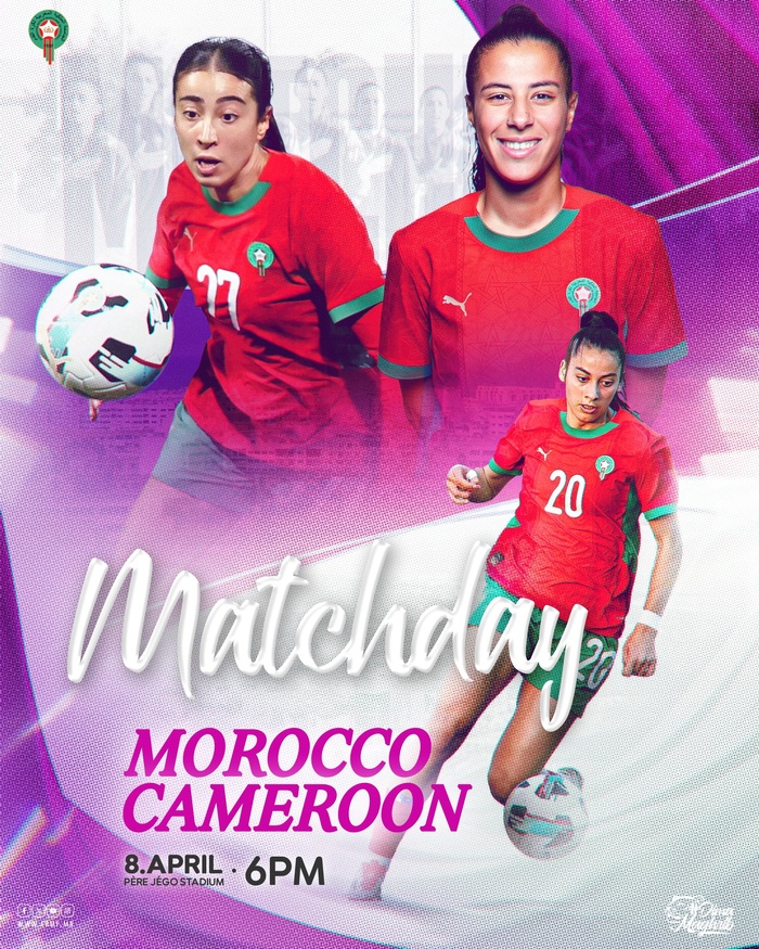 Prépa CAN(F) : Ce soir, les Lionnes de l’Atlas en amical face aux Lionnes Indomptables Prépa CAN(F) : Ce soir, les Lionnes de l’Atlas en amical face aux Lionnes Indomptables