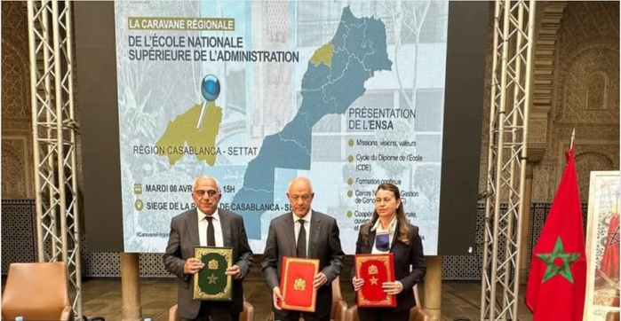 Signature d’un partenariat stratégique entre la région Casablanca-Settat et l’ENSA Signature d’un partenariat stratégique entre la région Casablanca-Settat et l’ENSA