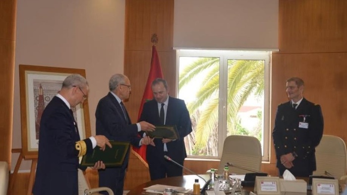 Maroc-France : Signature d’un accord en hydrographie, océanographie et cartographie Maroc-France : Signature d’un accord en hydrographie, océanographie et cartographie