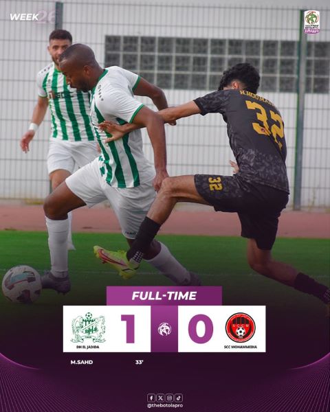 Botola D1 : Le Difaâ se met à l’abri ! Botola D1 : Le Difaâ se met à l’abri !