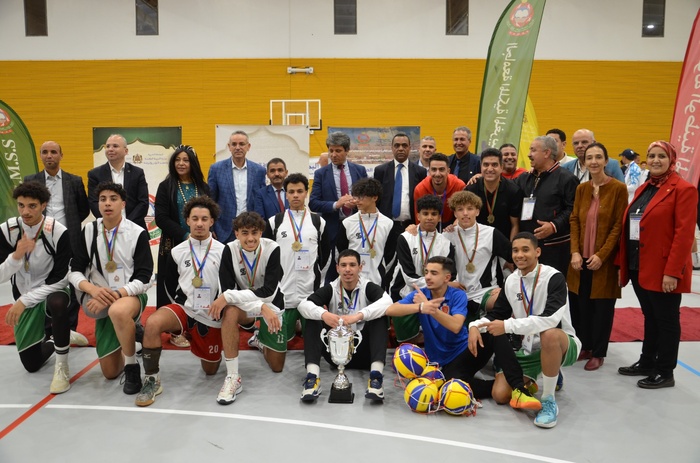 Volley-ball mixte: Le lycée qualifiant Hassan II de Rabat remporte le Championnat national scolaire
