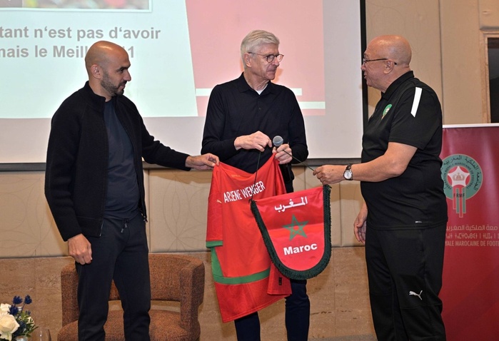 FIFA / FRMF : “Leadership et vision”, thème d’une rencontre animée par M. Arsène Wenger ce mardi à Casablanca FIFA / FRMF : “Leadership et vision”, thème d’une rencontre animée par M. Arsène Wenger ce mardi à Casablanca