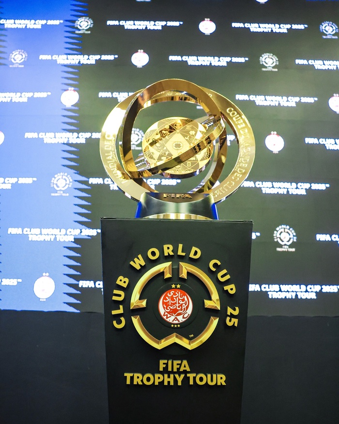 CDM des Clubs : Le Trophée est arrivé à Casablanca