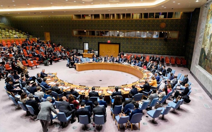 Réunion à huis clos du Conseil de Sécurité de l’ONU.