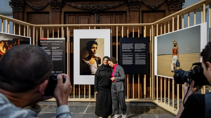 Le portrait d'un enfant palestinien amputé remporte le World Press Photo Le portrait d'un enfant palestinien amputé remporte le World Press Photo