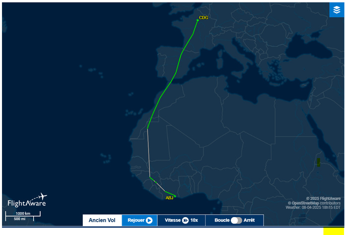 Le ciel algérien boudé: les vols d'Air France et Corsair vers l'Afrique passent désormais par le Maroc Le ciel algérien boudé: les vols d'Air France et Corsair vers l'Afrique passent désormais par le Maroc
