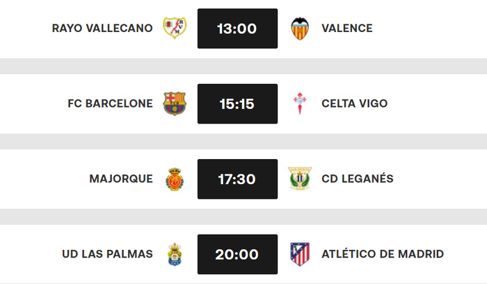 Liga J32 : Cet après-midi, avec le Barça, sans le Real !