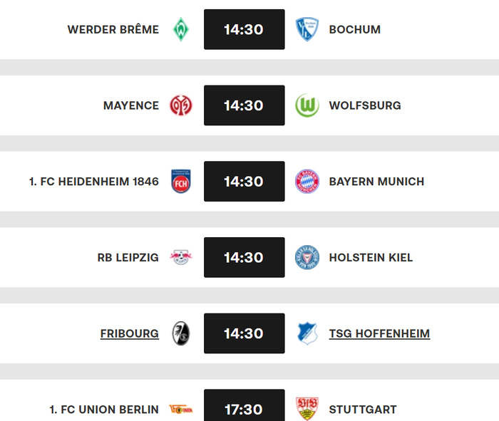 Bundesliga. J30 :  Le Bayern en mode consolation, cet après-midi !