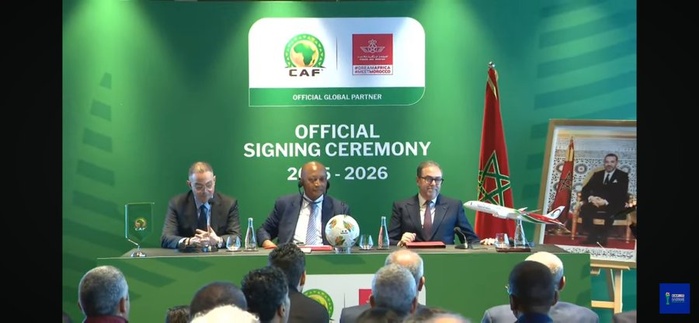 CAN Maroc 25 : La CAF et la RAM signent une convention de partenariat CAN Maroc 25 : La CAF et la RAM signent une convention de partenariat