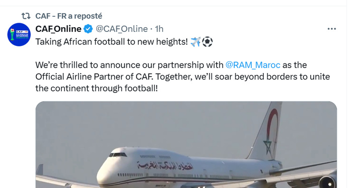 CAN Maroc 25 : La CAF et la RAM signent une convention de partenariat CAN Maroc 25 : La CAF et la RAM signent une convention de partenariat