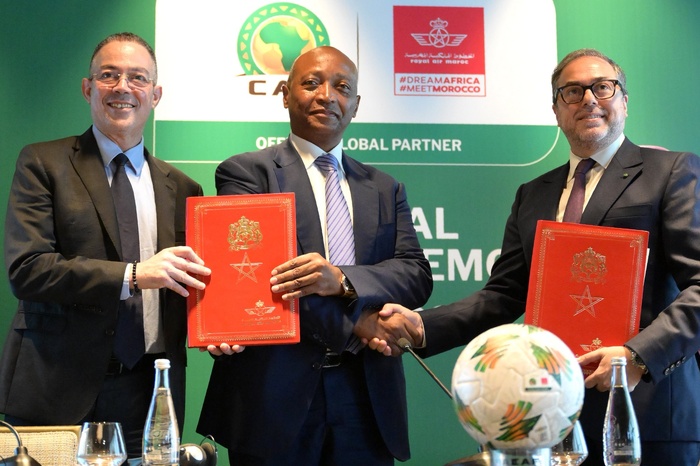Royal Air Maroc, nouveau partenaire officiel de la Confédération Africaine de Football Royal Air Maroc, nouveau partenaire officiel de la Confédération Africaine de Football