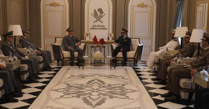 L'Inspecteur Général des FAR en visite de travail au Qatar L'Inspecteur Général des FAR en visite de travail au Qatar