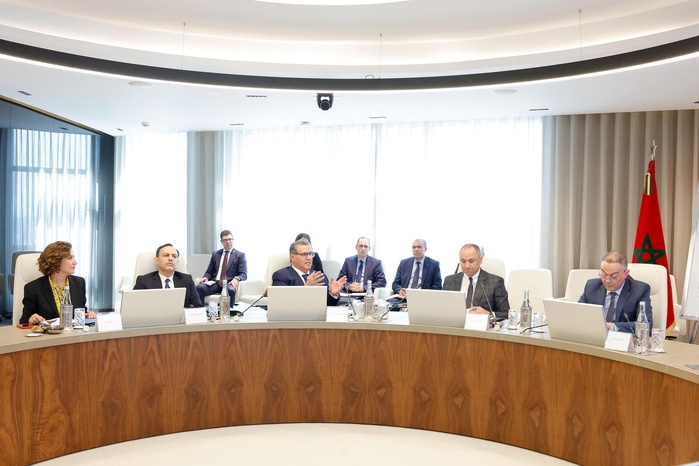 Aziz Akhannouch fait le point sur l'état d'avancement de la Feuille de route pour l'emploi Aziz Akhannouch fait le point sur l'état d'avancement de la Feuille de route pour l'emploi