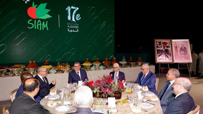 SIAM 2025 : SM le Roi offre un dîner en l'honneur des invités et des participants SIAM 2025 : SM le Roi offre un dîner en l'honneur des invités et des participants