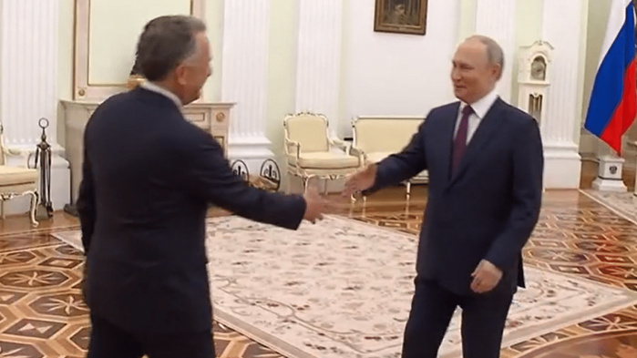 Poutine reçoit au Kremlin l'émissaire de Trump Steve Witkoff Poutine reçoit au Kremlin l'émissaire de Trump Steve Witkoff