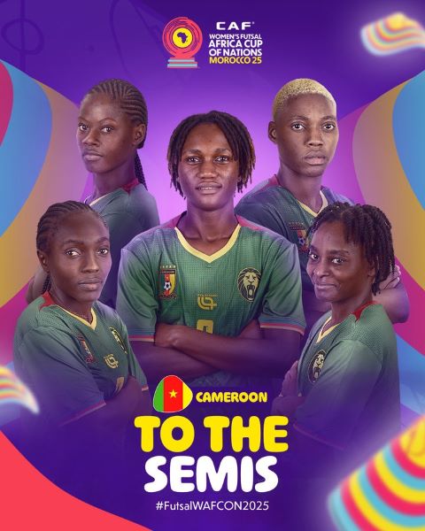 CAN (f) Futsal Maroc 25 : Le Cameroun repêché pour les demi-finales CAN (f) Futsal Maroc 25 : Le Cameroun repêché pour les demi-finales