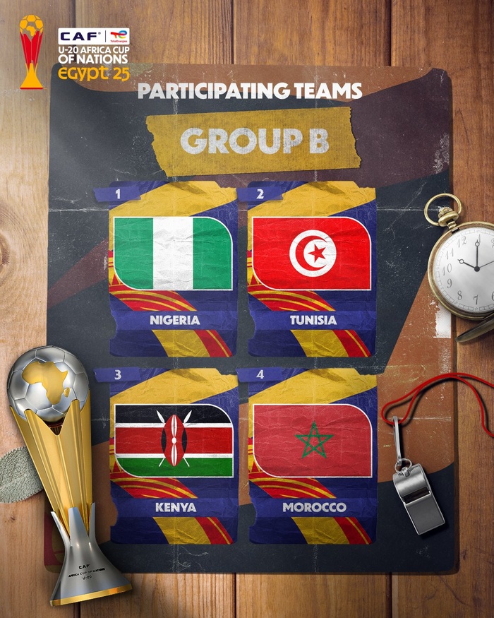 CAN U20 Egypte 25 : Démarrage ce dimanche CAN U20 Egypte 25 : Démarrage ce dimanche