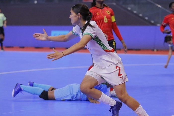 El Madani après avoir ouvert le score en première mi-temps El Madani après avoir ouvert le score en première mi-temps