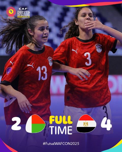 CAN(f) futsal Maroc 25 : L'Égypte, 5e. Madagascar, 6e CAN(f) futsal Maroc 25 : L'Égypte, 5e. Madagascar, 6e