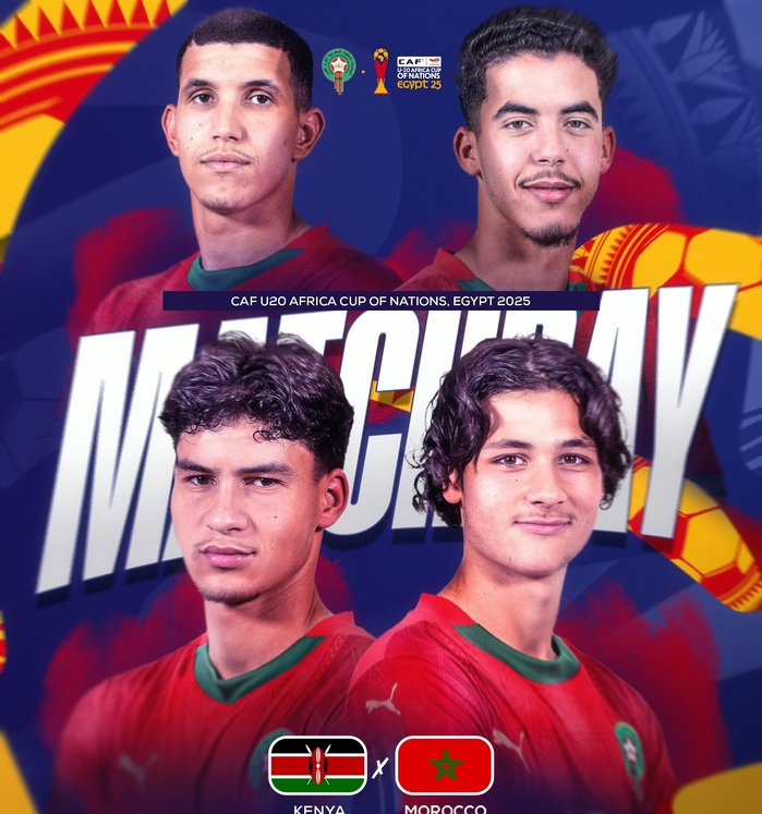 CAN U20 / Kenya-Maroc, ce jeudi : Horaire ? Chaînes ? CAN U20 / Kenya-Maroc, ce jeudi : Horaire ? Chaînes ?