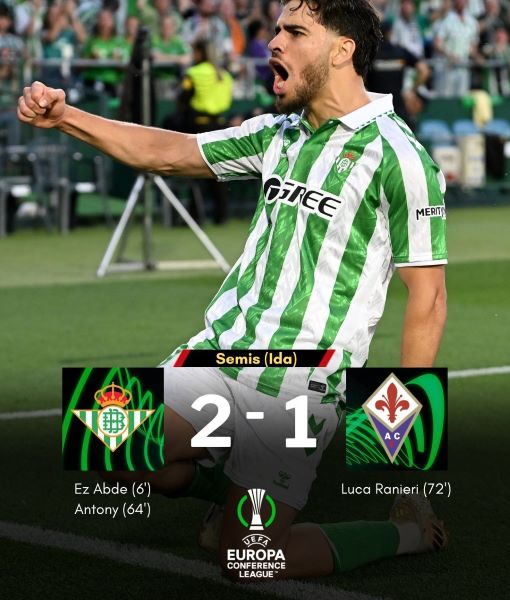 ½ Conférence League : Zalzouli buteur face à la Fiorentina ½ Conférence League : Zalzouli buteur face à la Fiorentina