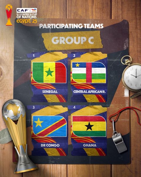 CAN U20 Egypte 25 : Le champion en titre en lice cet après midi CAN U20 Egypte 25 : Le champion en titre en lice cet après midi