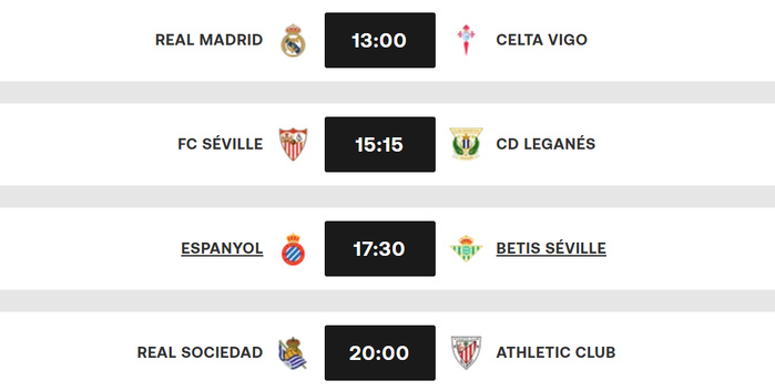 Liga : Vainqueur samedi, le Barça met la pression sur le Real en lice au début de cet après midi