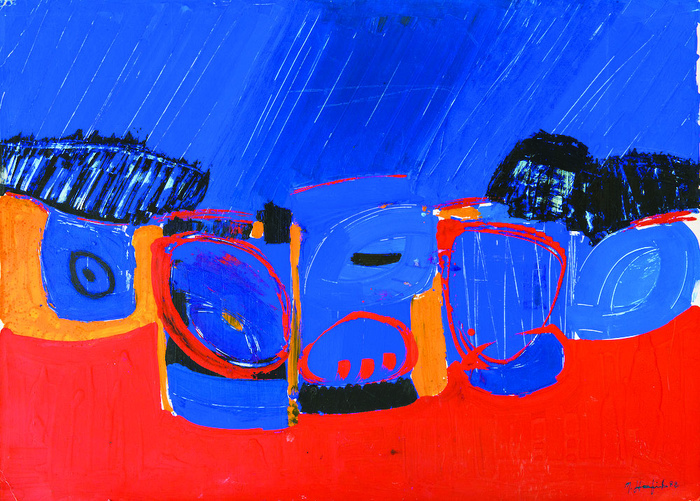 Exposition : Les gouaches en constellation de Hafid Exposition : Les gouaches en constellation de Hafid