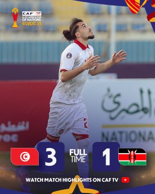 CAN U20 Egypte 25 / Tunisie-Kenya : Les Aiglons de Carthage relancés avant d'affronter les Lionceaux CAN U20 Egypte 25 / Tunisie-Kenya : Les Aiglons de Carthage relancés avant d'affronter les Lionceaux