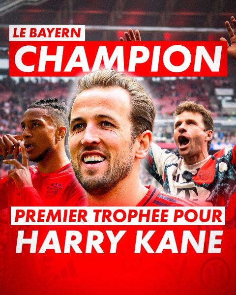 Bundesliga : Le Bayern officiellement Champion 2024-2025 Bundesliga : Le Bayern officiellement Champion 2024-2025