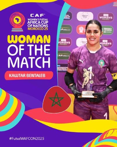 CAN (f) Futsal Maroc 25 : Trois Lionnes dans l'équipe type de la CAF CAN (f) Futsal Maroc 25 : Trois Lionnes dans l'équipe type de la CAF