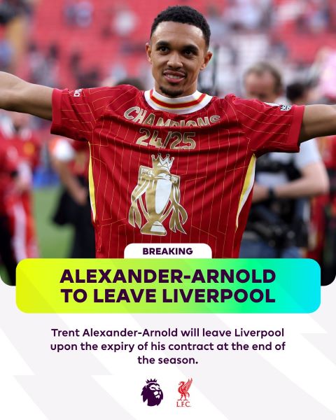 Liverpool / Real : Trent Alexander-Arnold annonce officiellement quitter les Reds Liverpool / Real : Trent Alexander-Arnold annonce officiellement quitter les Reds