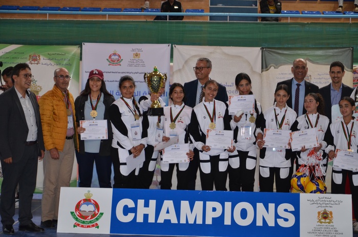 Volley-ball féminin: Clôture à Guelmim du championnat national scolaire Volley-ball féminin: Clôture à Guelmim du championnat national scolaire