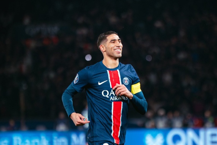 Achraf Hakimi parmi les finalistes du trophée Marc-Vivien Foé 2025 Achraf Hakimi parmi les finalistes du trophée Marc-Vivien Foé 2025