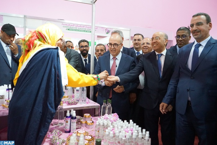 Kelâat M’Gouna : Le 60è Salon international de la rose à parfum ouvre ses portes Kelâat M’Gouna : Le 60è Salon international de la rose à parfum ouvre ses portes