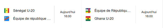 CAN U20 Egypte 25/Groupe C : Ce jeudi, les Champions en titre au bord de l’élimination !