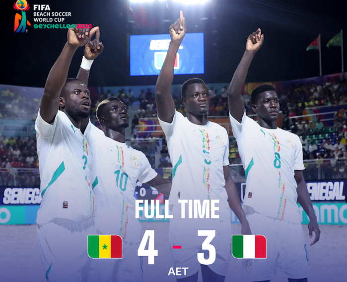 CDM Beach Soccer 25 : Le Sénégal en demi-finale ! CDM Beach Soccer 25 : Le Sénégal en demi-finale !