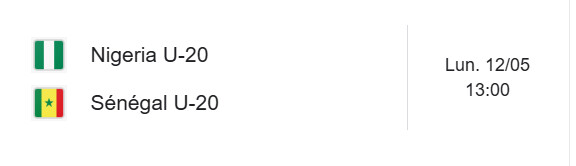 CAN U20. Quarts de finale / Officiellement, "Maroc-Sierra Léone" : Date ? Horaire ? CAN U20. Quarts de finale / Officiellement, "Maroc-Sierra Léone" : Date ? Horaire ?