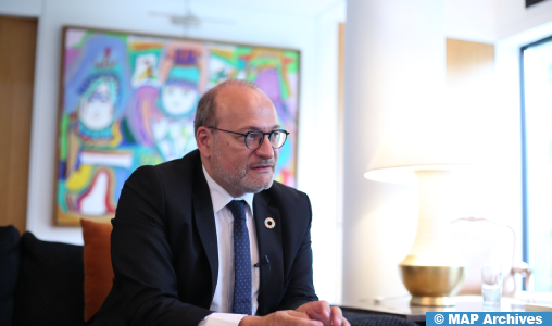 Le Patron de l'Agence Française de Développement en visite au Sahara Le Patron de l'Agence Française de Développement en visite au Sahara