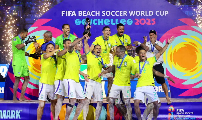 CDM Beach Soccer 25 :  Brésil en Or, Biélorussie en Argent, Portugal en Bronze !