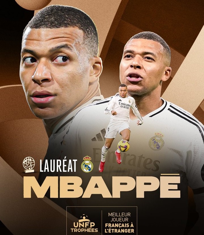 France / Trophées UNFP 24-25 : Ousmane Dembélé le meilleur. Hakimi dans le Onze type