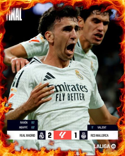 Liga / J36 : Le Real renverse Majorque et retarde le sacre du Barça ! Liga / J36 : Le Real renverse Majorque et retarde le sacre du Barça !