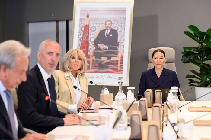 Fondation du Théâtre Royal de Rabat: SAR la Princesse Lalla Hasnaa préside le premier Conseil d’administration aux côtés de Brigitte Macron