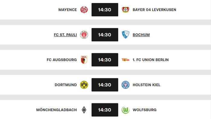 Bundesliga 24-25 : Clap de fin, cet après-midi ! Bundesliga 24-25 : Clap de fin, cet après-midi !