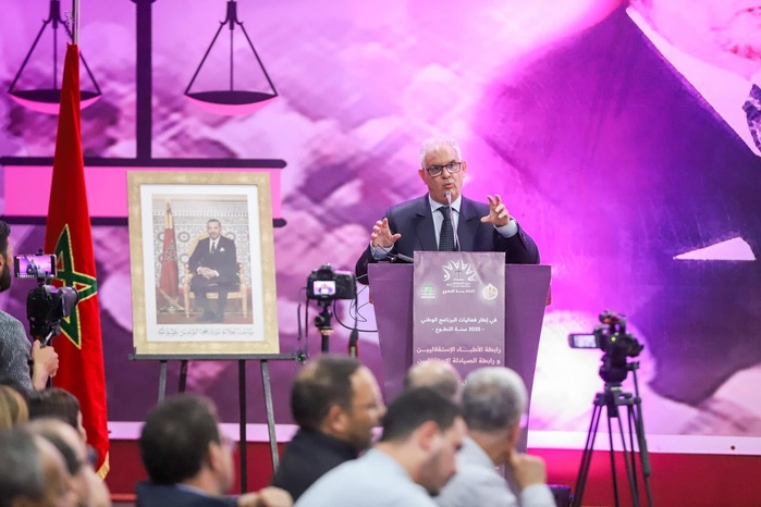 Nizar Baraka, SG du PI, lors de son allocution à la session ordinaire du Conseil national du Parti. Nizar Baraka, SG du PI, lors de son allocution à la session ordinaire du Conseil national du Parti.
