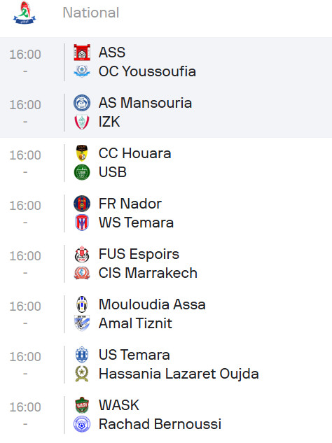 National ‘’Amateurs”. J30 :  Cet après-midi, l’ordre d'arrivée décisif pour le titre et les barrages National ‘’Amateurs”. J30 :  Cet après-midi, l’ordre d'arrivée décisif pour le titre et les barrages