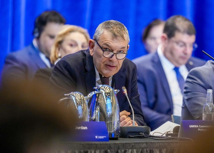 Philippe Lazzarini, Commissaire général de l'UNRWA. Philippe Lazzarini, Commissaire général de l'UNRWA.
