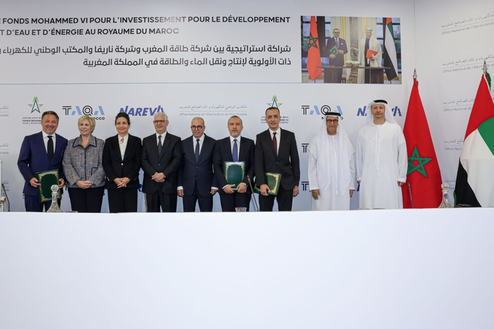 Sécurité hydrique et énergétique: Un méga-deal Maroco-Émirati à 150 milliards de dirhams