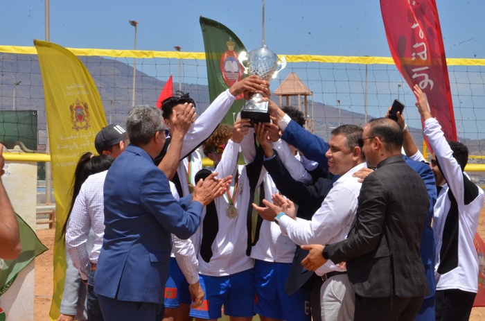 Beach-volley : Les vainqueurs du Championnat national scolaire récompensés Beach-volley : Les vainqueurs du Championnat national scolaire récompensés