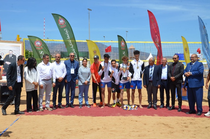 Beach-volley : Les vainqueurs du Championnat national scolaire récompensés